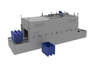 Picture of The washer industrial machine accomplishes challenging cleaning tasks time-effectively