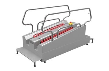 Picture of Boot Cleaning Machine Creates Cleaner Facility Entrances